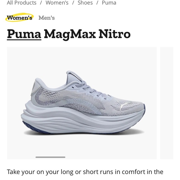 Puma Mag Max Nitro Blue Sneakers - Picture 11 of 11